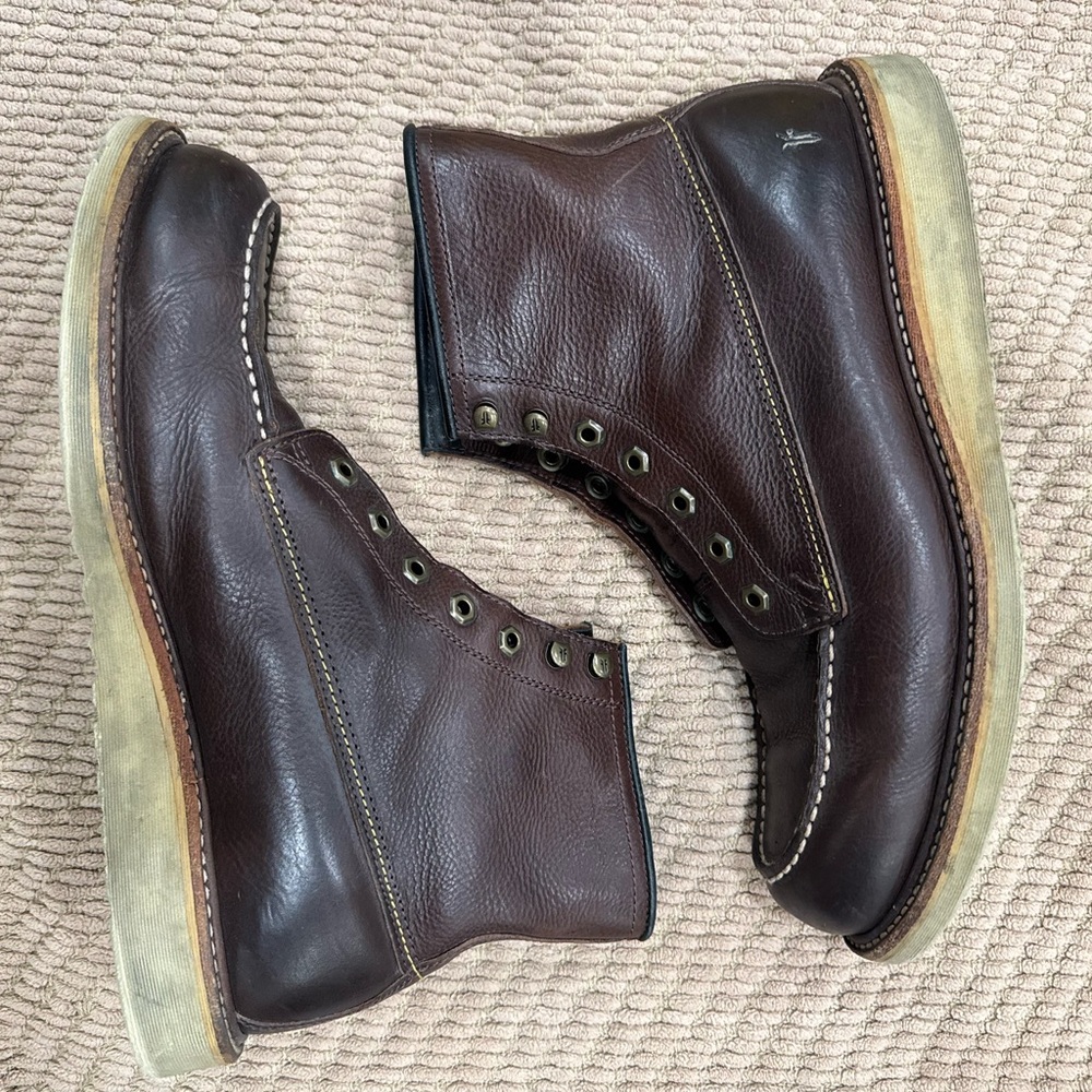 Frye Dakota Wedge Leather‎ Boots – Men’s 11